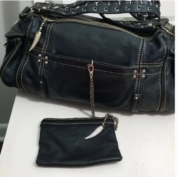 Laundry by Shelli Segal LEATHER SATCHEL - Picture 9 of 15